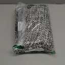 Collive Hallway Runner Rug, 2' x 5' Soft Washable Kitchen Runner Rug, Black Contemporary Modern Laundry Room Rugs Indoor Hand-Woven Cotton Carpet for Bedroom Entryway Front Door Farmhouse