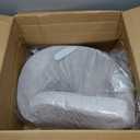 My Brest Friend Super Deluxe Nursing Pillow - Enhanced Comfort & Ergonomic Breastfeeding Pillow for Ultimate Support for Mom & Baby - Adjustable and with Handy Side Pocket, Sandstone