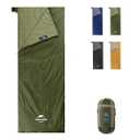 Naturehike Lightweight Compact Sleeping Bag, Envelope Ultralight Backpacking Sleeping Bag Portable, Waterproof, Comfort with Compression Sack for Cold&Warm, Camping, Traveling, Hiking