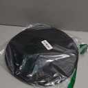 Round Placemats Set of 6, Cotton Rope Woven Table Mats, Hot Pads for Kitchen, Non Slip Heat Resistant Place Mats, 13 Inches Braided Placemat for Farmhouse Decor and Kitchen Table Decor (Black)