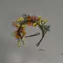 AWAYTR Flower Hippie Floral Crown - Boho Sunflower Headband for Women, Hippie Costume and Hair Accessories (Color Mixing)
