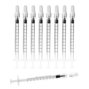 1ml Luer Lock Syringe without Needle - 1cc Plastic Syringes, Sterile, Individually Sealed, Pack of 30