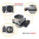 Mass Air Flow Sensor Meter MAF | Fit for Chevrolet (Chevy) Astro Blazer S10 Impala Malibu, Buick Regal, GMC Jimmy, Oldsmobile Aurora, Pontiac Isuzu Cadillac Honda Acura | OE# 2133458 25008302 AF10045