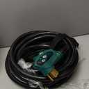 20 FT 30 Amp Generator Extension Cord 4 Prong, Heavy Duty NEMA L14-30P to NEMA L14-30R, 125/250V 7500W, Green 10 Gauge STW Twist Locking House Power Cord, 20 Feet Generator Cable