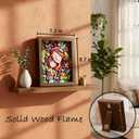 Mom Birthday Gifts from Daughter, Hademade 3D Paper Art Desk Decor for Mama, Mothers Day, Thanksgiving, Christmas, 7.2 x 8.8 Solid Wood Flowers