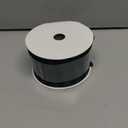 15 Yard Plaid Check Wired Edge Ribbon Buffalo Plaid Ribbon Burlap Ribbon for Christmas Big Bow Wreath Tree Decoration Outdoor Decoration (Black Green, 2.5 Inch Wide)