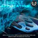 Ceramic Polish Spray for Cars-Trucks-SUV's| High-Gloss Paint Coating with Graphene & SiO | Quick Detail Car Spray Wax for UV Protection, Water Beading, and Long-Lasting Shine