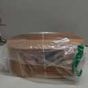 Yarn Bowl for Crocheting, Large Acacia Wood Crochet Bowl with Lid for Yarn Storage, Handmade Wooden Wool Ball Holder for Knitting, Crocheting Gifts for Knitters Crochet Lovers Enthusiasts