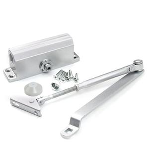 Commercial Hydraulic 187lb Door Closer Heavy Duty Home Use Concealed Door Spring Hinge Spring Buffer Adjustable Speed Door Closers Hardware Use for Weight Door (P802)