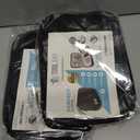 2 x Electronics Charger Organizer - Travel Cable Case for Cords, Chargers, and Tech Accessories (Black)