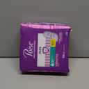 Poise Incontinence & Postpartum Pads for Bladder Leaks, 3 Drop Light Absorbency, Regular Length, 54 Count