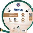 Flexon 5/8-Inch by 25-Foot Reinforced Garden Hose FR5825, 25ft, Green
