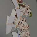 Happy goat cardboard cutouts small