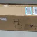 Battery Operated Wall Sconces Set of Two, Rechargeable, Black, 2 Pack