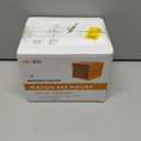 Mason Bee House - Wax Coated Bee Hotel for the Garden, Natural Handmade Wooden Insect Hotel, Mason Bee Home for Outdoors, Attracts Peaceful Bee Pollinators to Your Garden