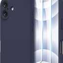 OTOFLY Compatible with iPhone 16 Case, Compatible with MagSafe, Shockproof Magnetic Silicone Case for iPhone 16,[Military Grade Protection] [2 Pack Screen Protectors], Midnight Blue