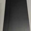 Mkono Floating Wall Shelves 3 Tier Rustic Hanging Shelf with Metal Bracket Wall Mount Wood Storage Display Shelves for Living Room Bathroom Bedroom Kitchen Office,Black (17")