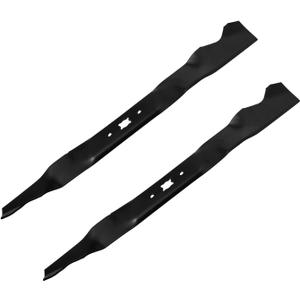 21" Deck Replacement Lawn Mower Mulching Blades for 942-0741A 742-0741 742-0741A 942-0741 - Compatible with Troy Bilt TB110 TB130 TB210 TB230 Craftsman 247 Series Push Mower - 2 Pack