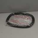 Custom-Fit for Ford Steering Wheel Cover, Premium Leather Car Steering Wheel Cover with Logo, Non-Slip, Breathable (B-Style,for Ford)