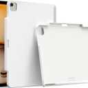 MAGEASY CoverBuddy Lite for M3/M2 iPad Air 13 (2024-2025) - iPad Air Case Compatible with Magic Keyboard, with Apple Pencil Pro Pencil Holder - White