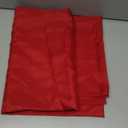 sancua Rectangle Tablecloth - 60 x 84 Inch - Stain and Wrinkle Resistant Washable Polyester Table Cloth, Decorative Fabric Table Cover for Dining Tables, Buffet Parties, Valentine's Day, Red