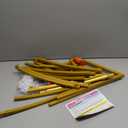 Wokceer Round Backdrop Stand 7.2FT Circle Balloon Arch Frame Circle Backdrop Stand Gold Round Arch for Wedding Birthday Party Bridal Shower Anniversary Event Ceremony Decoration