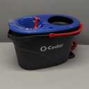 O-Cedar RinseClean Spin Mop & Bucket System | Clean with Clean Water | Removes 99% of Bacteria