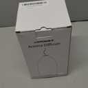 URPOWER 100ML Essential Oil Diffusers for Home with 7 LED Color Changing Lights, Timer & Auto-Off Ultrasonic Aromatherapy Diffuser Cool Mist Humidifer Scent Diffuser for Bedroom, Office, Yoga (Striped White)