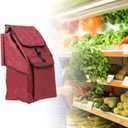 Amagogo Shopping Trolley Replacement Bag, Shopping Cart Oxford Cloth Thickened Trolley Bag Handtruck Package for Home Utility Cart, 32x24.5x55cm Style C