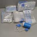 12 Pack Travel Vacuum Storage Bags with Rechargeable Wireless Electric Pump for Luggage, Suitcase, Carry-on Size Vacuum Seal Compression Space Saver Bags for Clothes and Clothing Travel