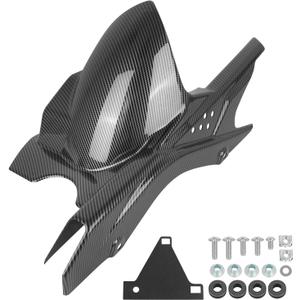 Motorcycle Mudguard Extender Extension Replacement for Yamaha MT03 MT-03 2016-2026 YZFR3 YZF R3 2015-2026 Rear Mudguards Splash Guard(Type B)