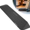 LIEKUMM 2'' Rise Solid Rubber Threshold Ramp, 2200 LBS Capacity