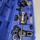 Orion Motor Tech 9-Way Slide Hammer Puller Set, Front Wheel Hub Bearing Remover & Rear Wheel Axle Hub Dent Shaft Puller Tool Kit (blue case)