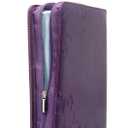 DEHITE Bible Cases for Woman Leather Bible Covers for Women Carrying Bag for Woman Pen Slots Zippered Pocket Premium Faux Leather Holder Christian Floral Accessories
