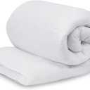 2.5 Tog Duvet Lightweight Polyester Hollowfibre - Single (White)