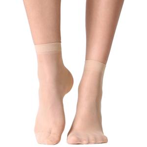 MANZI 12 Pairs Women's Ankle High Sheer Socks