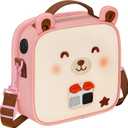 YOREPEK Travel Carrying Case for Yoto Mini (2024 Edition), 40-Card Storage Bag for Yoto Mini Player, Headphones & Accessories, Open-Access Design for In-Bag Play, 3 Year Old Girl Gifts (Bag Only) (Pink)