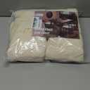 Genina Waterproof Seat Covers for Chairs,Set of 6 Dining Room Chair Seat Covers for Kitchen,Stretch Jacquard Removable Washable Dining Chair Slipcovers Protectors,No Rear Covers, Beige