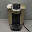 Keurig K-Elite Single Serve K-Cup Pod Coffee Maker, with Strength and Temperature Control, Iced Coffee Capability, 8 to 12oz Brew Size, Programmable, Brushed Gold