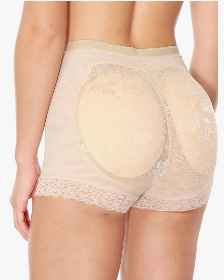 Butt Lifter Shapewear Women Slimming Body Shaper Panties Womens Butt Lifting Pad Panty for Under Dresses, L