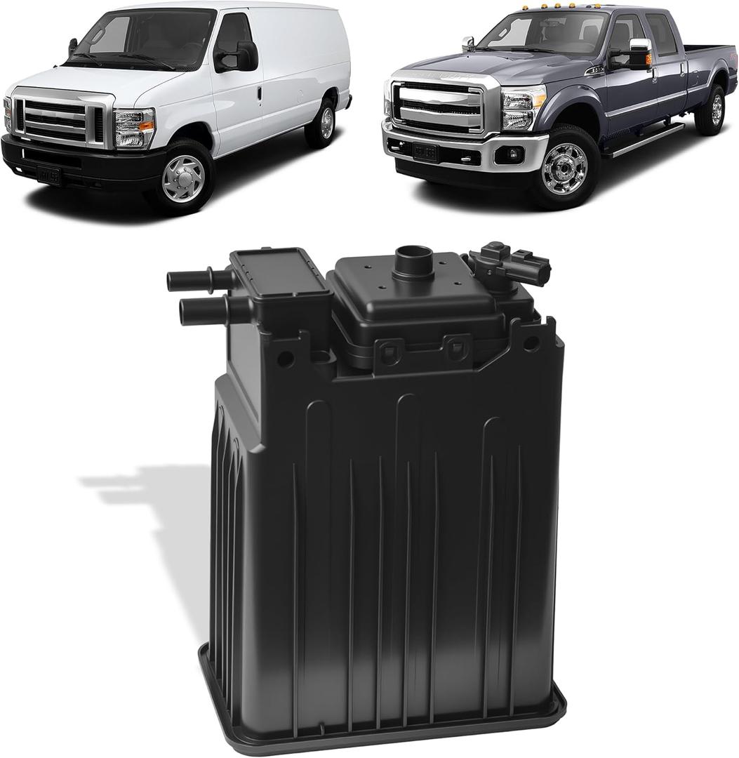 911-380 Vapor Canister Charcoal Evap Canister Compatible with Ford F150 F250 F350 F450 F550 F53 E150 E250 E350 E-450 Super Duty Econoline Van Wagon 2009 2010 2011 2012 2013 2014 2015 2016 2017 2018