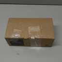 Schlage F10 GEO 622 Standard Door Knob, Hall & Closet Passage Lock, Matte Black