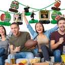 10PCS Football Party Decorations Football Table Centerpiece Football Honeycomb Centerpieces Table Toppers for Football Birthday Party Football Game