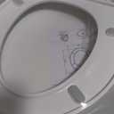 Home Impressions Round Plastic Toilet Seat