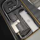 OWOFAN Kitchen Faucet with Pull Down Sprayer Brushed Nickel Stainless Steel 1 Handle Pull Out Spring Sink Faucets 1 Hole Or 3 Hole Dual Function for Farmhouse Camper Laundry Utility Rv Wet Bar