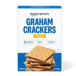 Amazon Grocery, Honey Graham Crackers, 14.4 Oz (Previously Happy Belly, Packaging May Vary), Sep 03/2025