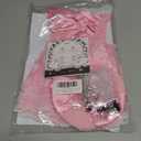 Porch Goose Spring Outfits - 23 Inch Glowing Pink Butterfly Accessories for Concrete Goose Statue - Fairy Garden Outfit That Shines at Night - Spring Porch Goose Clothes for Patio Garden Decoration