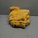 BEDELITE Fleece Throw Blanket for Couch - 300GSM Soft & Warm Fluffy Yellow Blanket, Decorative and Giftable Striped Blankets for Women, Men, 50"x60"