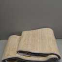 Art&Tuft Non-Slip Runner Rug - 2x12 Runner Rug Washable Low-Pile Rugs Runners, Soft Distressed Carpet Runner for Bedroom Bathroom Kitchen Laundry Living Room, Brown