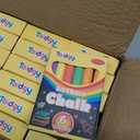 Toidgy 432 Count Mini Chalk Set for Kids (36 Boxes), Nontoxic Sidewalk Chalk Bulk for Kids, Sidewalk Chalks Party Favors for Boys and Girls, Art Classroom Prizes Supplies, Goodie Bag Fillers